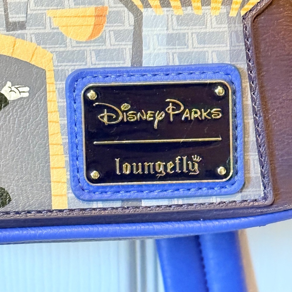 Disney Parks Loungefly Disneyland Sleeping Beauty Castle Fireworks Mini Backpack - Picture 2 of 8
